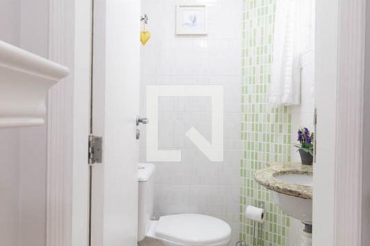 Lavabo de casa de condomínio à venda com 3 quartos, 160m² em Vila Maria Alta, São Paulo