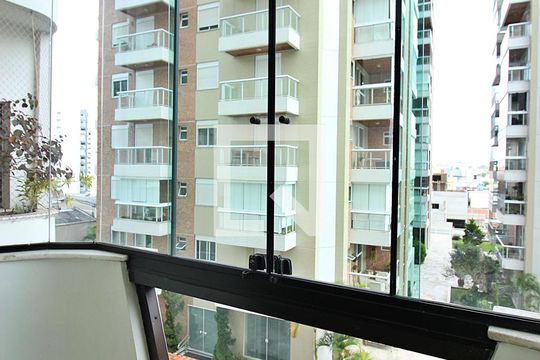 Sacada do Quarto 1 - Suíte de apartamento à venda com 4 quartos, 240m² em Centro, São Bernardo do Campo