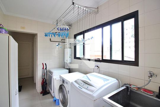 Área de Serviço de apartamento à venda com 4 quartos, 240m² em Centro, São Bernardo do Campo