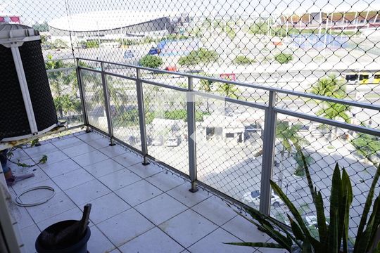 Varanda - Sala de apartamento à venda com 3 quartos, 180m² em Barra da Tijuca, Rio de Janeiro