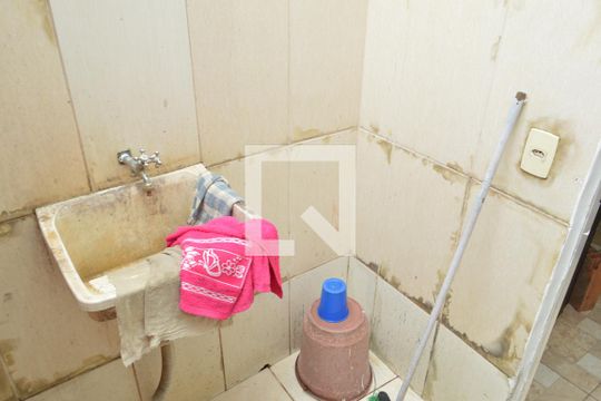 Área de Serviço de casa para alugar com 1 quarto, 60m² em Taquara, Rio de Janeiro