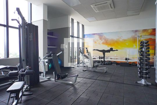 Área comum - Academia de kitnet/studio para alugar com 1 quarto, 38m² em Jardim Botânico, Porto Alegre