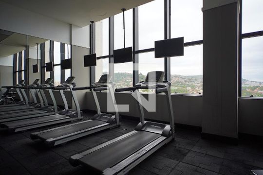 Área comum - Academia de kitnet/studio para alugar com 1 quarto, 38m² em Jardim Botânico, Porto Alegre