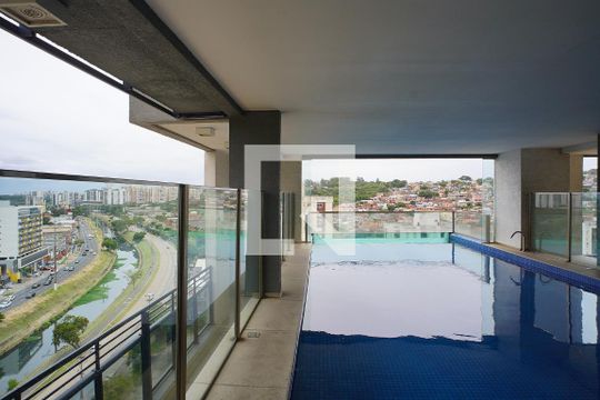 Área comum - Piscina de kitnet/studio à venda com 1 quarto, 38m² em Jardim Botânico, Porto Alegre