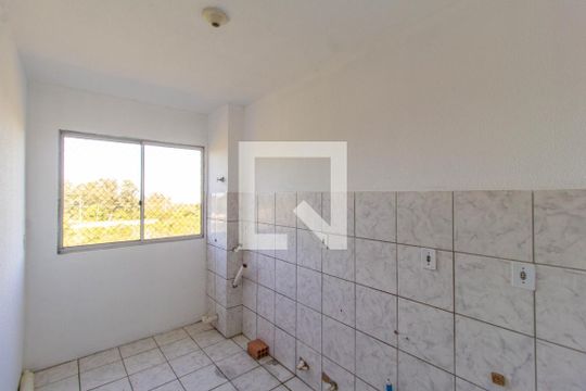 Cozinha e Área de Serviço de apartamento para alugar com 2 quartos, 56m² em Santa Fe, Gravataí