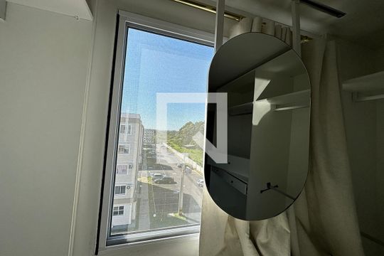 Janela do Quarto 1  de apartamento à venda com 2 quartos, 50m² em Feitoria, São Leopoldo