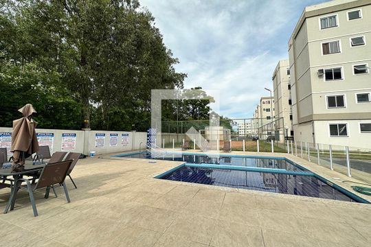 Área comum - Piscina de apartamento à venda com 2 quartos, 50m² em Feitoria, São Leopoldo