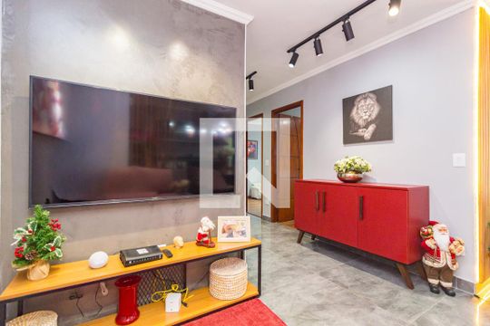 Sala de Estar de apartamento à venda com 3 quartos, 107m² em Brás, São Paulo