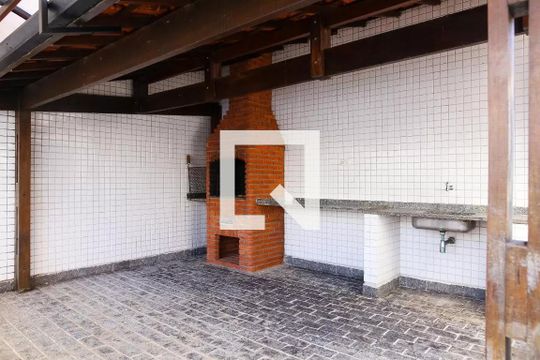 Área comum - Churrasqueira de apartamento à venda com 3 quartos, 140m² em Parque das Nações, Santo André