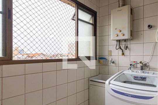 Área de Serviço de apartamento à venda com 2 quartos, 72m² em Vila América, Santo André