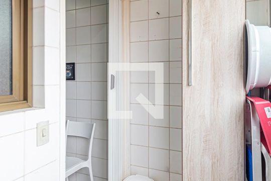 Área de Serviço de apartamento à venda com 2 quartos, 72m² em Vila América, Santo André