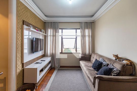 Sala de apartamento à venda com 2 quartos, 72m² em Vila América, Santo André