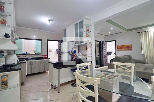 Cozinha de casa à venda com 3 quartos, 140m² em Parque das Nações, Santo André