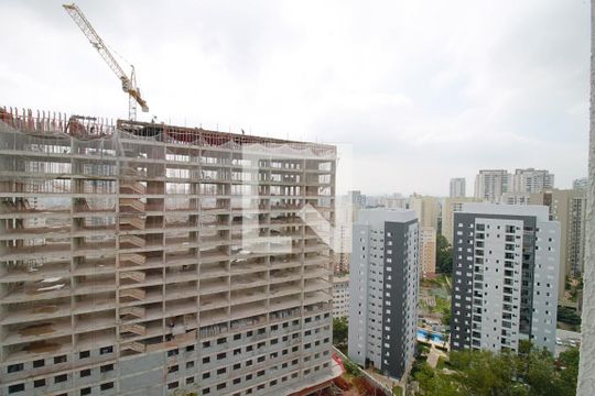 Vista do Quarto de apartamento para alugar com 1 quarto, 38m² em Vila Andrade, São Paulo
