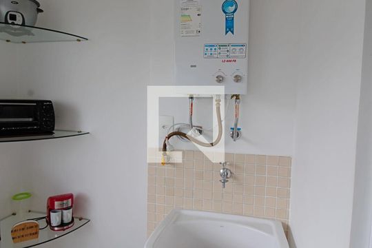 Detalhe da area de serviço de apartamento para alugar com 1 quarto, 38m² em Vila Andrade, São Paulo