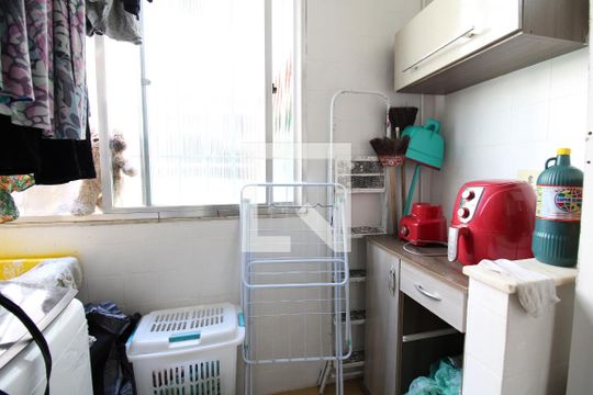 Área de Serviço de apartamento à venda com 3 quartos, 56m² em Jacarepaguá, Rio de Janeiro