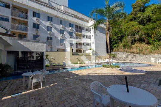 Área comum de apartamento à venda com 3 quartos, 80m² em Maceió, Niterói