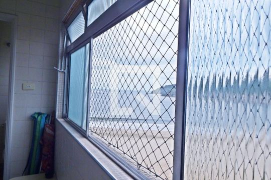 Área de Serviço de apartamento para alugar com 3 quartos, 98m² em Centro, São Vicente