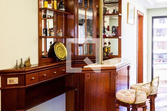 Detalhe Bar de apartamento para alugar com 3 quartos, 128m² em Vila Regente Feijó, São Paulo