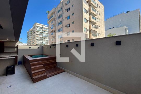 Varanda da Sala de apartamento à venda com 2 quartos, 117m² em Botafogo, Rio de Janeiro
