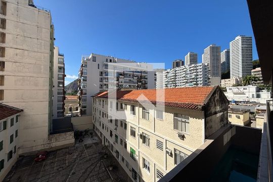 Suíte 1 - vista de apartamento à venda com 2 quartos, 117m² em Botafogo, Rio de Janeiro