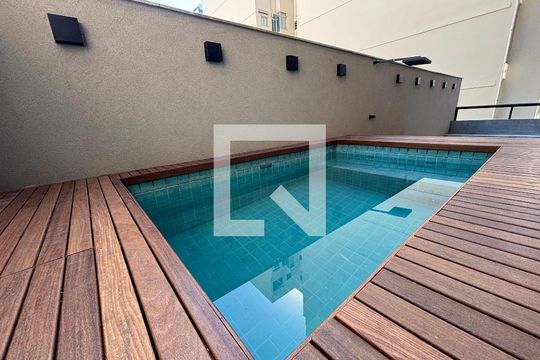 Varanda da Sala - piscina de apartamento à venda com 2 quartos, 117m² em Botafogo, Rio de Janeiro