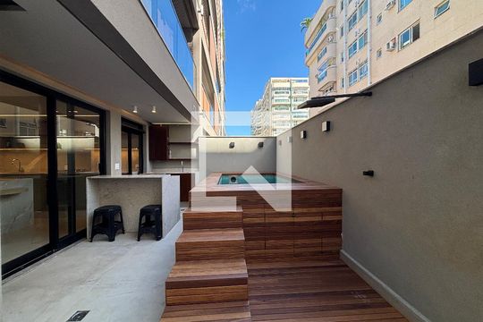 Varanda da Sala de apartamento à venda com 2 quartos, 117m² em Botafogo, Rio de Janeiro