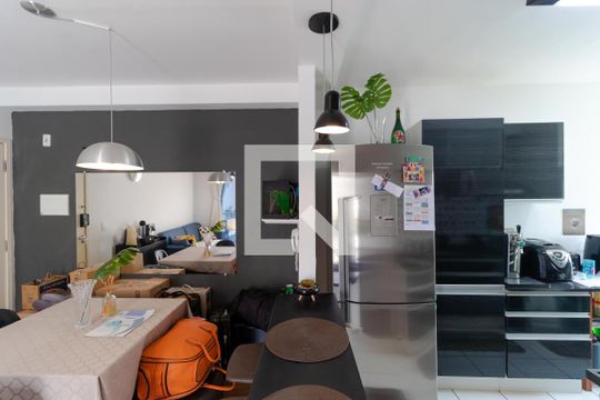 Cozinha de apartamento para alugar com 2 quartos, 49m² em Jardim Myrian Moreira da Costa, Campinas