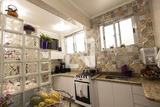 Cozinha de apartamento à venda com 2 quartos, 58m² em Tatuapé, São Paulo