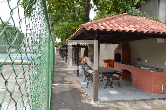 Área comum - Churrasqueira de apartamento para alugar com 2 quartos, 80m² em Jacarepaguá, Rio de Janeiro