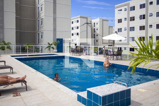 Área comum - Piscina de apartamento para alugar com 2 quartos, 44m² em Barro Vermelho, São Gonçalo