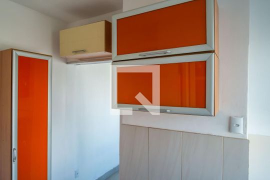 Cozinha de kitnet/studio à venda com 1 quarto, 19m² em Centro Histórico, Porto Alegre