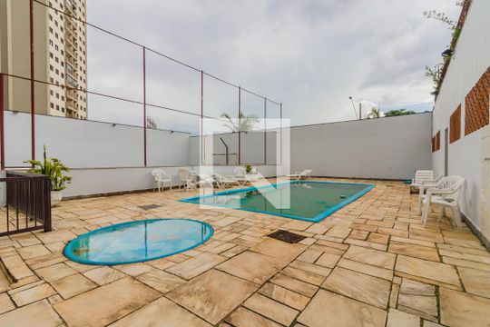 Área comum - Piscina de apartamento à venda com 3 quartos, 130m² em Vila Valparaíso, Santo André