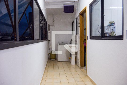 Área de Serviço de apartamento à venda com 3 quartos, 130m² em Vila Valparaíso, Santo André