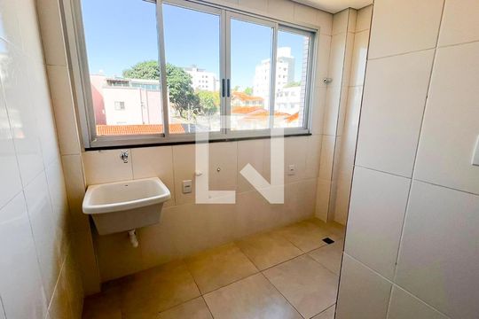 Área de Serviço de apartamento à venda com 3 quartos, 120m² em Santa Rosa, Belo Horizonte
