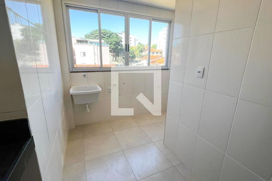 Área de Serviço de apartamento à venda com 3 quartos, 120m² em Santa Rosa, Belo Horizonte