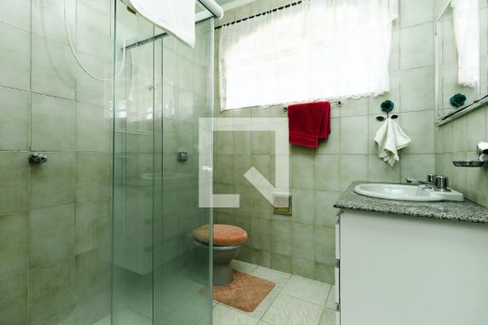 Banheiro da Suíte de casa à venda com 5 quartos, 280m² em Jardim Bandeiras, Jundiaí