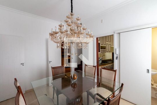 Sala de Jantar de apartamento à venda com 4 quartos, 480m² em Santo Agostinho, Belo Horizonte