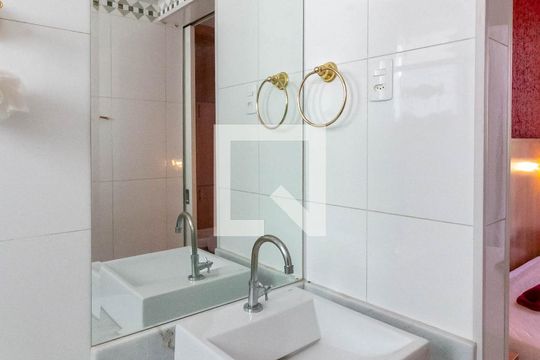 Banheiro da Suíte de apartamento à venda com 4 quartos, 480m² em Santo Agostinho, Belo Horizonte