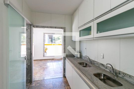 Área Gourmet de apartamento à venda com 4 quartos, 480m² em Santo Agostinho, Belo Horizonte
