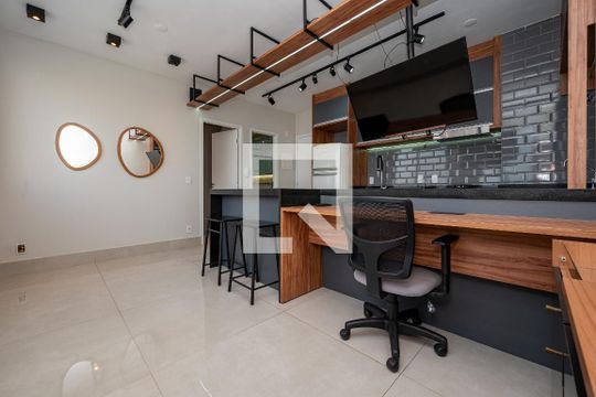 Studio de kitnet/studio para alugar com 1 quarto, 34m² em Vila Paulista, São Paulo