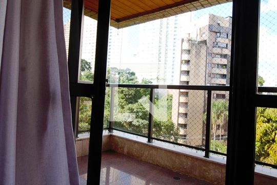 Varanda da Sala de apartamento à venda com 4 quartos, 240m² em Vila Andrade, São Paulo