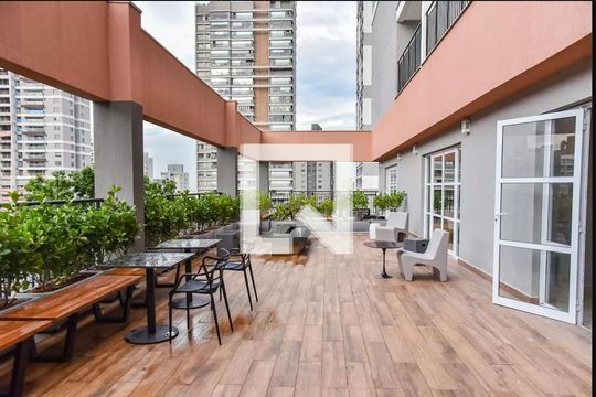 Área comum - Rooftop de apartamento para alugar com 1 quarto, 28m² em Vila Mariana, São Paulo