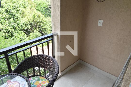 Varanda da Sala de apartamento à venda com 2 quartos, 74m² em Taquara, Rio de Janeiro