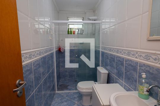 Banheiro Social de apartamento para alugar com 2 quartos, 62m² em Suísso, São Bernardo do Campo