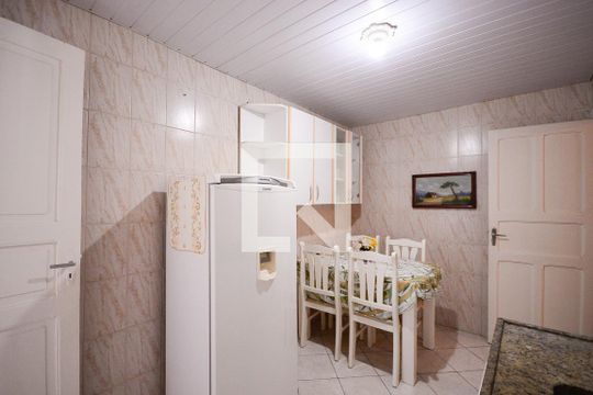 Sala/Cozinha  de casa de condomínio para alugar com 1 quarto, 35m² em Vila Brasilina, São Paulo