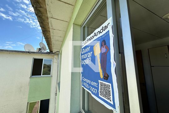 Janela do Quarto 1  de apartamento à venda com 2 quartos, 52m² em Rio dos Sinos, São Leopoldo