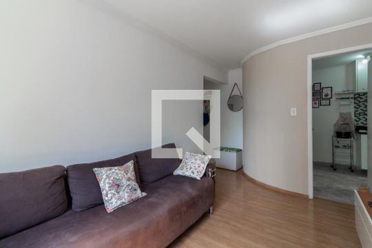 Sala de apartamento para alugar com 1 quarto, 42m² em Indianópolis, São Paulo