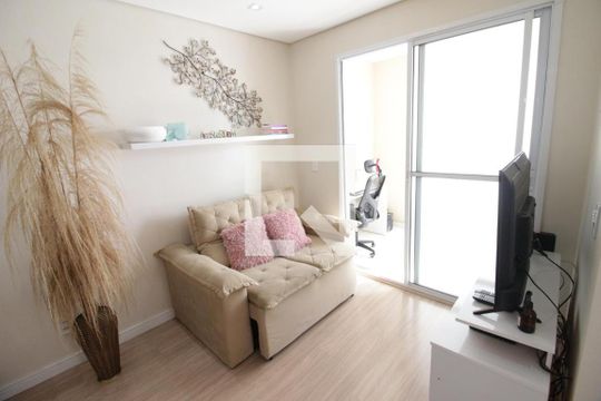 Sala de apartamento à venda com 2 quartos, 49m² em Santa Maria, Osasco