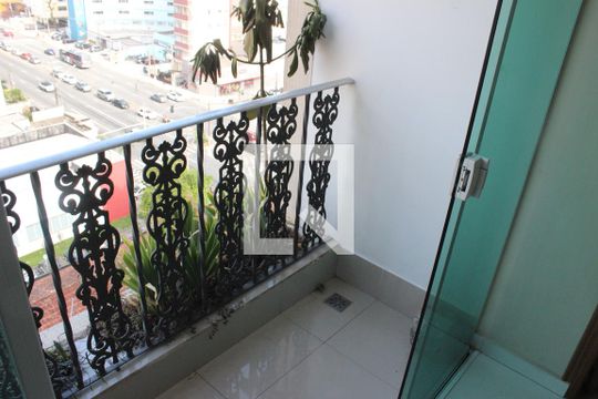 Sacada de apartamento para alugar com 2 quartos, 90m² em Centro, São Vicente